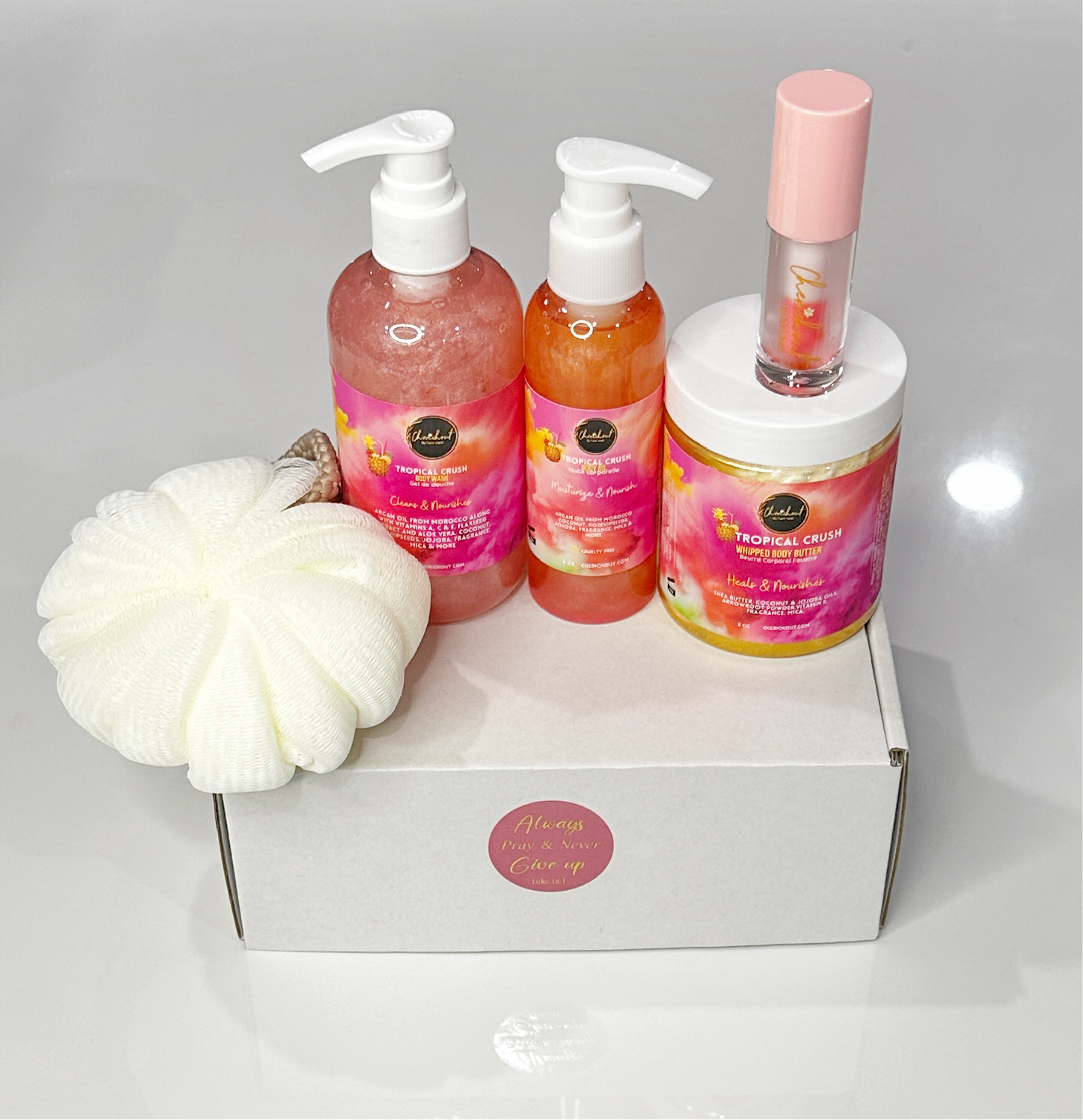 Tropical Crush - Skincare and beauty gift box