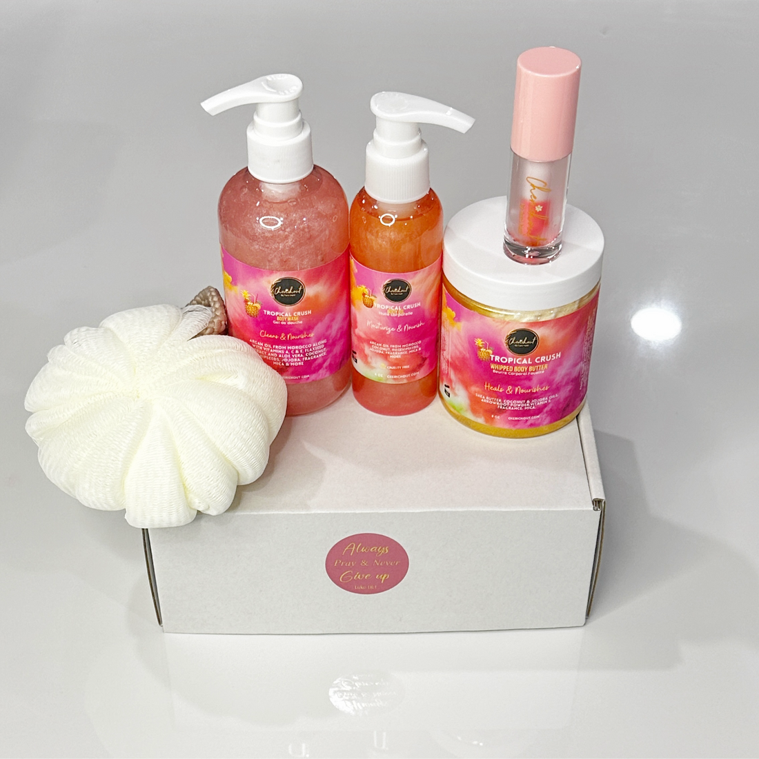 Tropical Crush - Skincare and beauty gift box