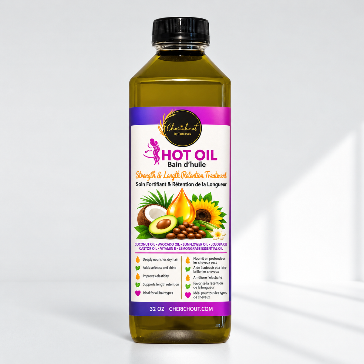 Hot oil treatment | Bain d’huile