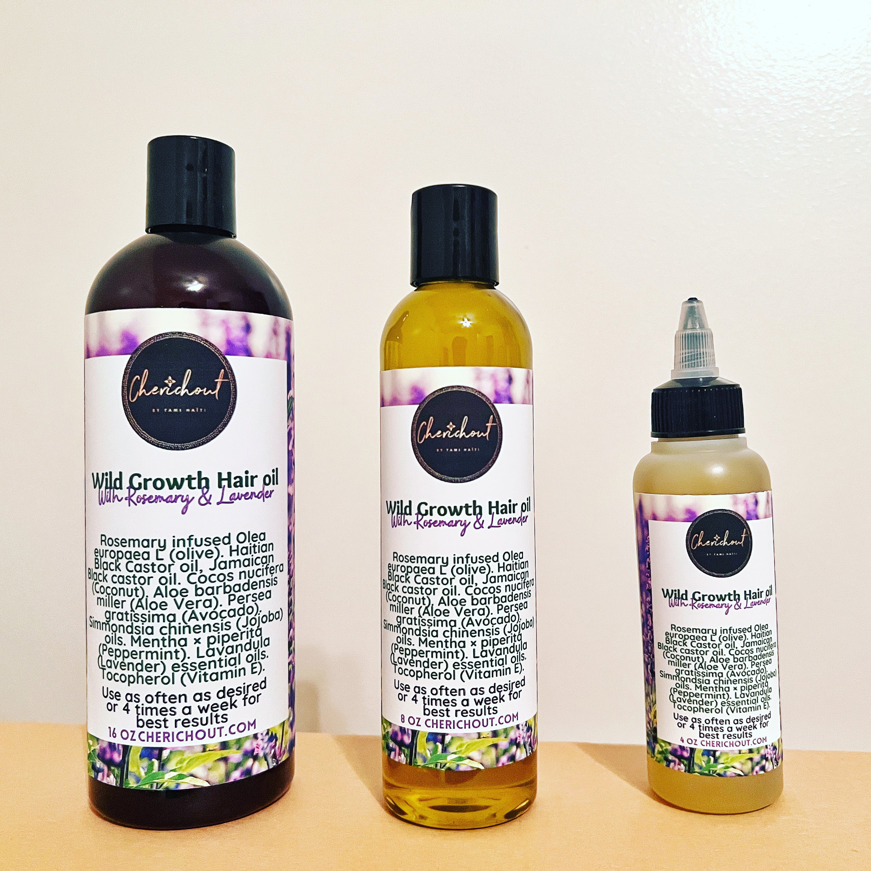 Extreme growth hair oil