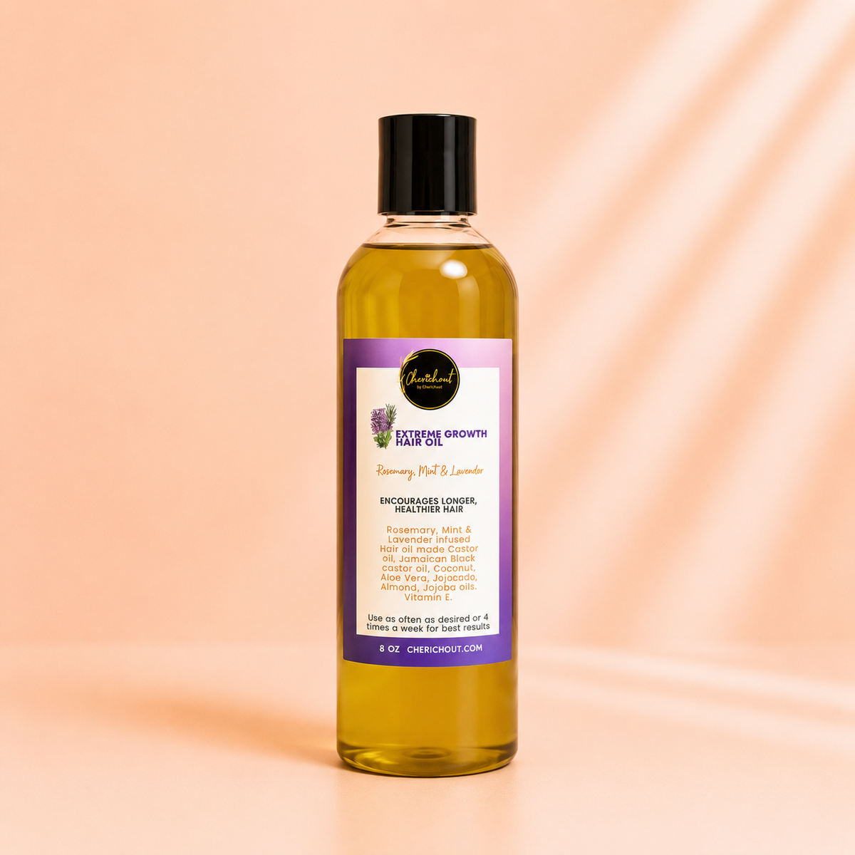 Aceite capilar para crecimiento extremo