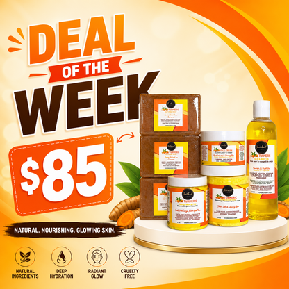 3 soaps Turmeric Even Skin set