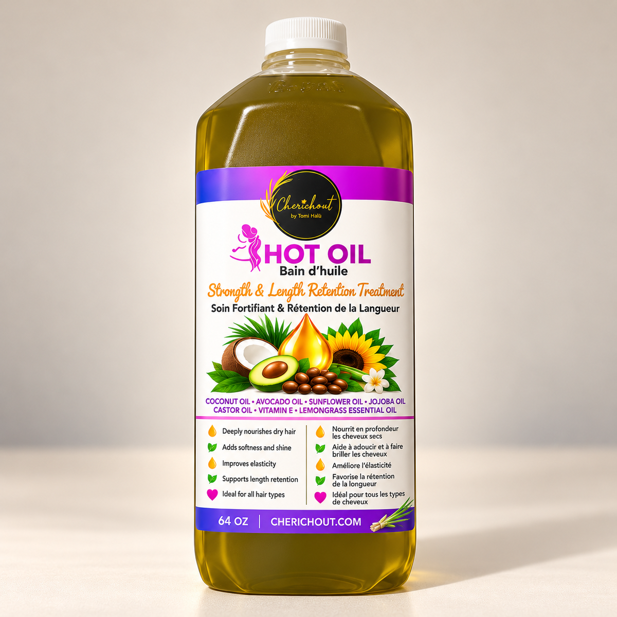 Hot oil treatment | Bain d’huile
