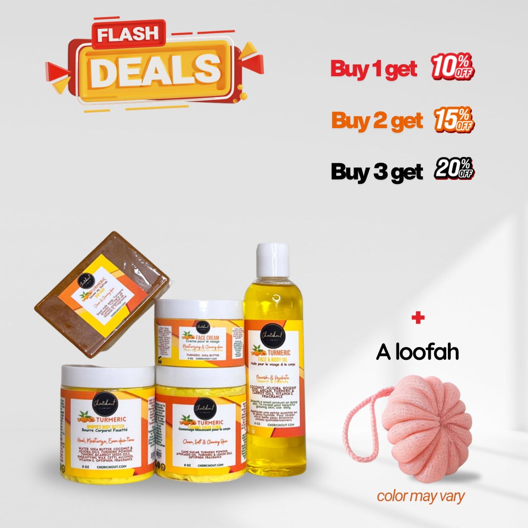 Turmeric Even Skin + Face & body oil