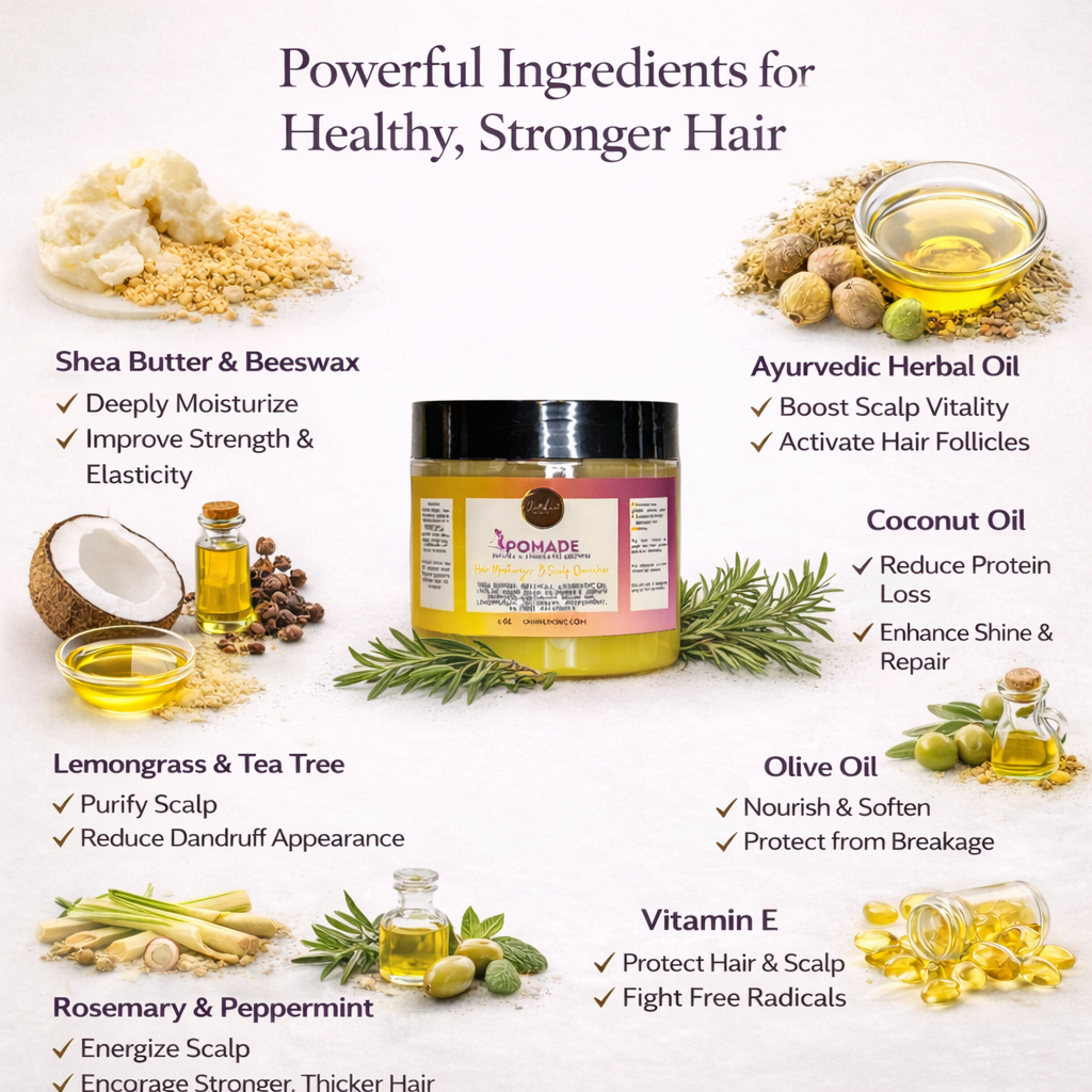 Pomada - crecimiento del cabello