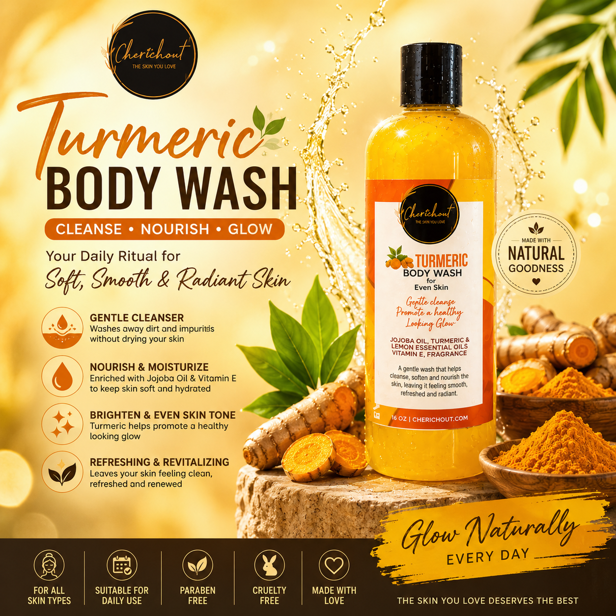 Turmeric Even Skin - Body Wash