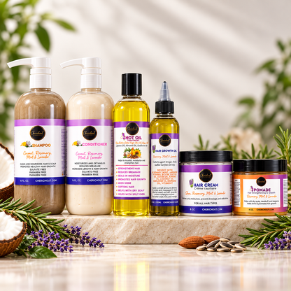 Hair growth set + hot oil
