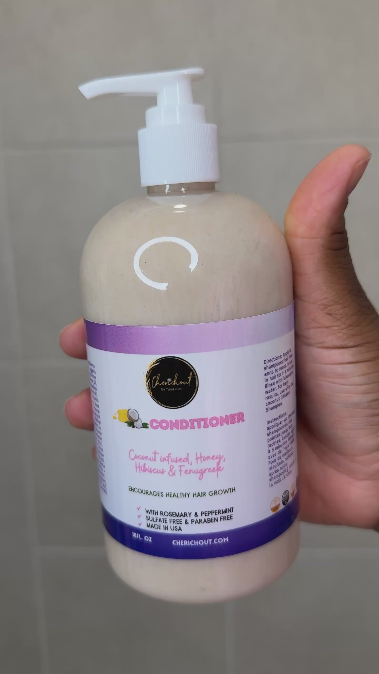 Conditioner for hair growth