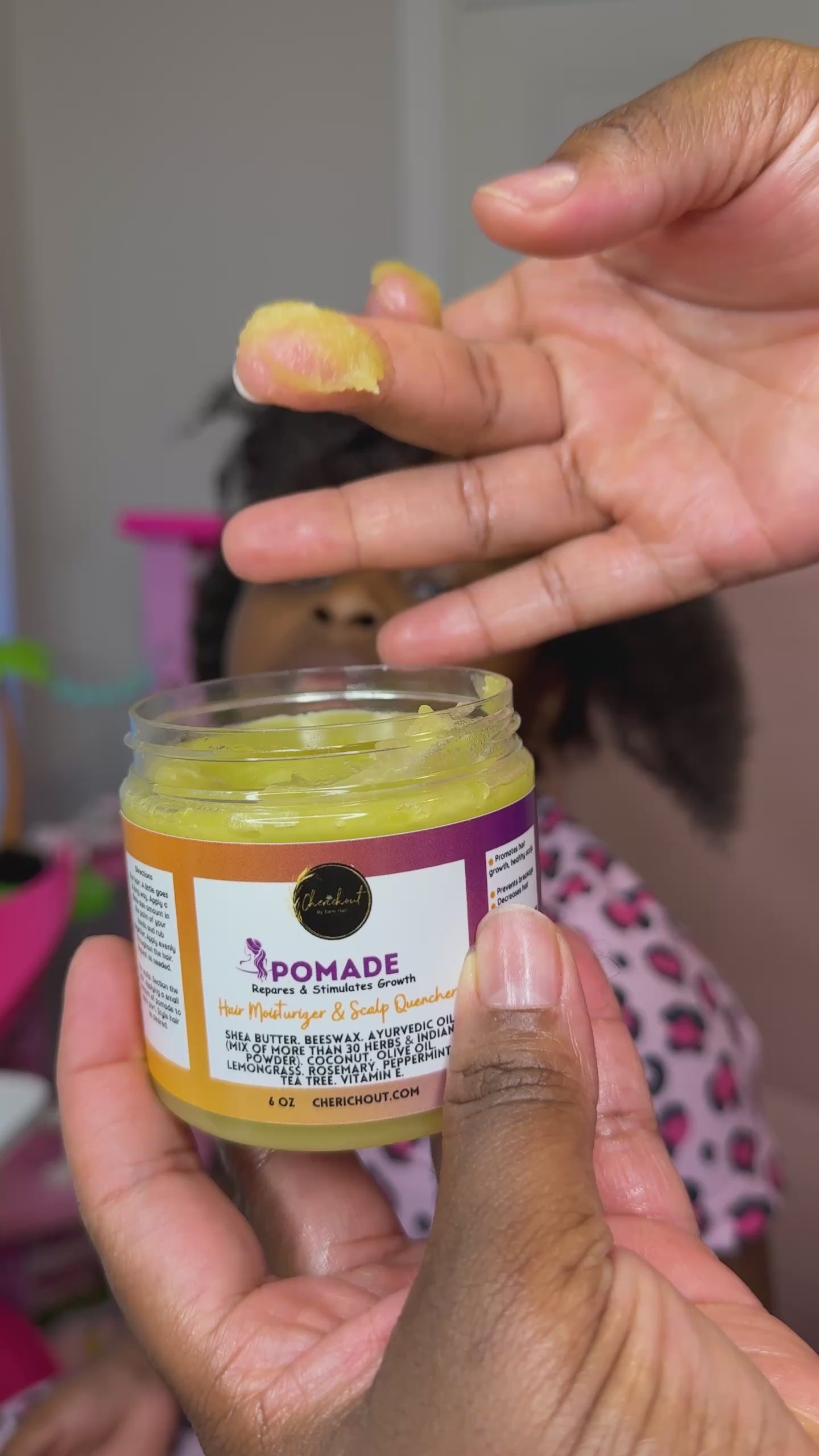 Pomada - crecimiento del cabello